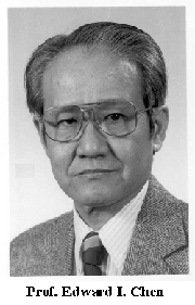 Prof. Edward I. Chen